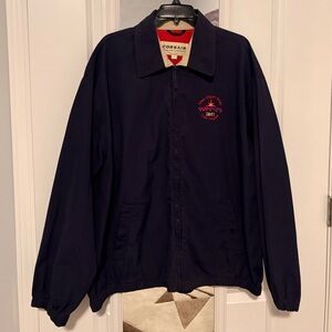 Vintage Popeyes Cajun Way Jacket 2001 Las Vegas Corsair Trading Co Men’s XL